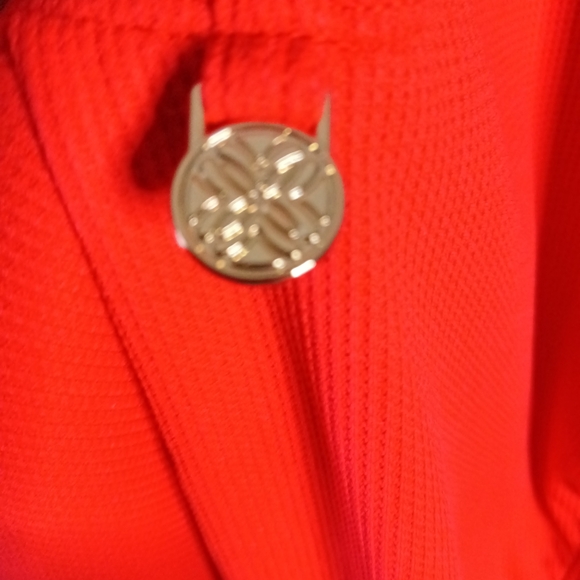 Lilly Pulitzer Elvia One Piece Swimsuit Red Lattice Size 6 - Picture 6 of 10